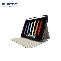 เคส iPad ELECOM รุ่น6th Mini6 (2021),เคสสำหรับ iPad TB-A21SSABK สีดำเปิด/เปิดอัตโนมัติและตั้งได้ Apple วางดินสอ