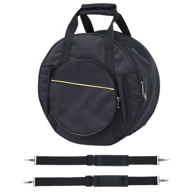 14 Inch Durable Thickened Military Drum Bag Backpack Case with Shoulder Strap Musical Instrument Parts