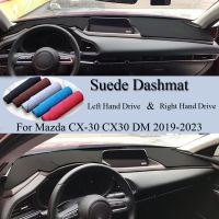 For Mazda CX-30 CX30 CX 30 DM 2019 2021 2022 2023 Suede Leather Dashmat Dash Mat Cover Dashboard Pad Sunshade Carpet Accessory