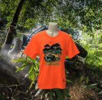 RAINFOREST CHALLENGE DRY FIT T-SHIRT men  - HI VISIBILITY ORANGE - RFC