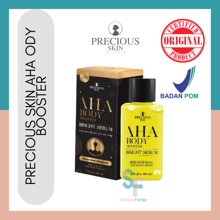 (ORIGINAL) Precious Skin AHA Body Booster Bright Serum | Lazada Indonesia