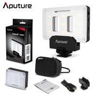 Aputure Amaran ไฟ LED แฟลชวิดีโอใส่ AL-M9กล้องสำหรับถ่ายภาพในสตูดิโอ CRI/TLCI 95 + สำหรับการทำภาพยนตร์งานแต่งงานของแคนนอน