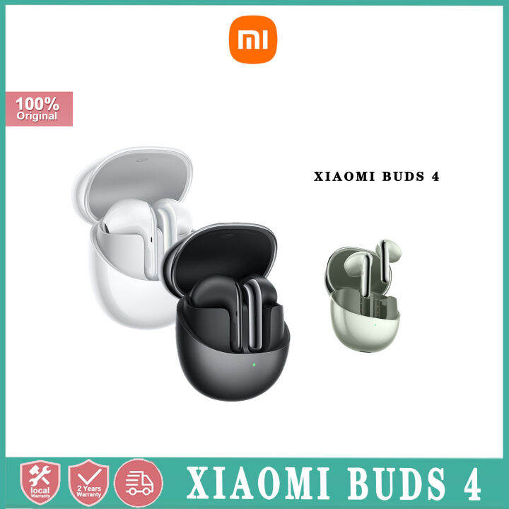 xiaomi-บัด4หูฟังบลูทูธ-tws-ture-หูฟังเอียบัดไร้สาย3ไมค์ลดเสียงรบกวนแบบแอกทีฟหูฟังไร้สายชุดหูฟัง-ip54-anc