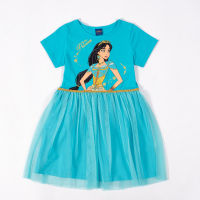 Aladdin jasmine Dress ชุดกระโปรงเด็กผู้หญิงอะลาดินลายเจ้าหญิงจัสมิน สินค้าลิขสิทธ์แท้100% characters studio