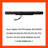 Battery Acer Aspire V3-574 Series : 14.8V - 2500mAh Black แบตเตอรี่โน๊ตบุ๊ค