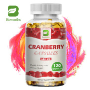 BEWORTHS Cranberry Capsules Rich Vitamin C Supports Urinary System Health