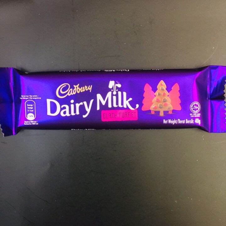 Cadbury Dairy Milk (black forest) Lazada