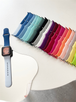 สายกีฬาสำหรับสายนาฬิกา Apple Watch 44mm 45mm 42mm 40mm 41mm 45 mm สร้อยข้อมือซิลิโคน correa iwatch series 7 8 SE 6 5 4 3 Ultra 49mm-iotc29 mall