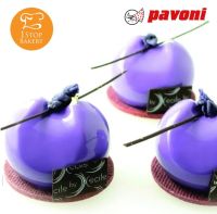 Pavoni PX4307S Professional Mould 40x30 NR.12 Moon Mignon/พิมพ์ซิลิโคน