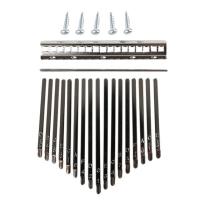 17 Keys Kalimba เปียโนนิ้วโป้ง Diy Keysbridgetuning ชุดค้อนอุปกรณ์เครื่องมือส่วน