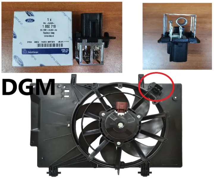 100 ORIGINAL FORD FIESTA 1.4 , 1.6 FAN MOTOR RESISTER Lazada