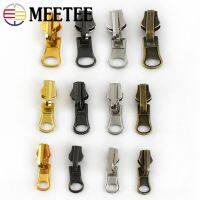 ஐ✺۩ 10Pcs 3 5 8 Alloy Zipper Slider Head for Metal Zippers Double-sided Rotation Zip Puller Jacket Garment Sliders for Zips Kit