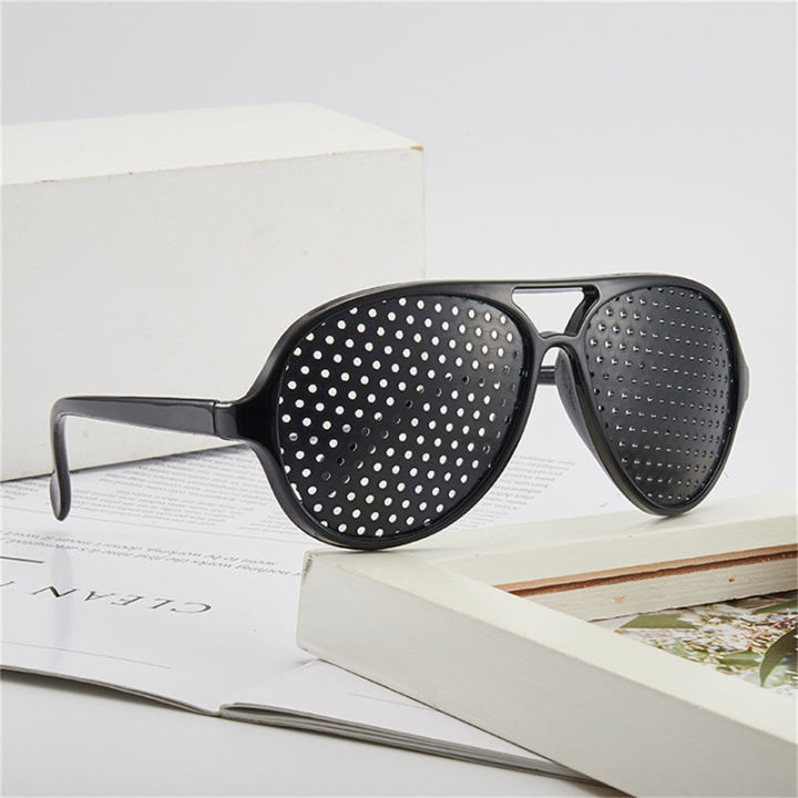 shiqinbaihuo-แว่นตาแฟชั่นบรรเทาอาการรูเข็มแก้ไขป้องกันความเมื่อยล้าปรับปรุงการมองเห็นแว่นตา