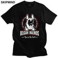 Awesome Belgian Malinois T Shirt for Men O neck Short Sleeve Best Friend Top Shepherd Dog Casual Tshirt Cotton Tee Shirts Merch XS-6XL