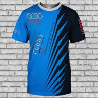 （ALL IN STOCK 2023）  3/top e-tron/r8/tt/a5/a8/design number audi mens us 3d t-shirt/hot gift/s-5xl