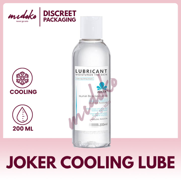 Midoko Joker 200ml Smooth Blue Water Based Sex Lubricant For Anal And Vaginal Lube Sex Toy 6491