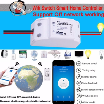 Sonoff Smart Wifi Switch DIY Remote Wireless Smart Switch Domotica Wifi Light Switch