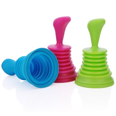 1PC Kitchen Toilet Drain Plungers Bath Sink Power Pipe Dredging Tool Suction Cup Plug Toilet Bathroom Tools