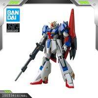 ของเล่นชุดประกอบโมเดลอะนิเมะเรื่อง BANDAI รุ่น HG 1/144 MSZ-006 ZETA DAM รุ่นใหม่มือถือแบบปีกประกอบพลาสติกหุ่นของเล่นแนวแอคชั่นของขวัญ