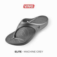 VING รุ่น Elite รองเท้าแตะวิ่งมาราธอน - สีเทา Machine Grey