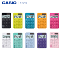 Casio เครื่องคิดเลข ขนาดเล็ก ของแท้ 100% รุ่น SL-310UC 10 digit เหมาะสำหรับใช้งานทั่วไป เครื่องคิดพกพา ขนาดเล็ก คาสิโอ จำนวน 10 หลัก SL310UC SL310 calรับประกันศูนย์เซ็นทรัลCMG2 ปี ตัวเครื่องจากร้านMIN WATCH