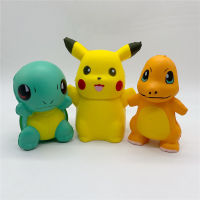 Hot Pokémon Pikachu Squishy Kawaii Anti Stress 3D Decompress Ball Fidget ของเล่น Charmander ช้า Rising Squish ตุ๊กตาเด็กของขวัญ