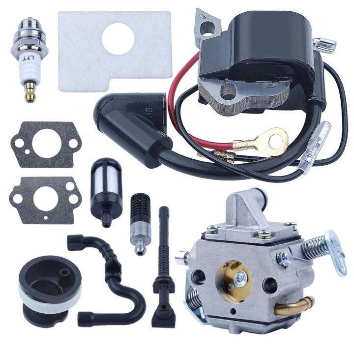 Spark Plug Carburetor Ignition Coil Intake Manifold Kit For Stihl MS170