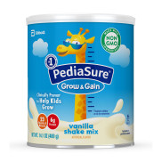 Sữa bột Pediasure hươu cao cổ Pediasure Grow & Gain Hương vani,dâu 400g