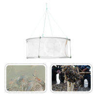 Hand Casting Cage Craw Bait Wire Crab Net ing Feeder Basket Shrimp Collapsible Pot Lobster