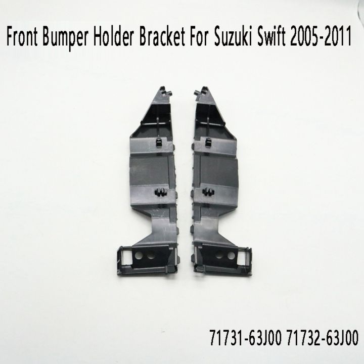 2pcs-car-front-bumper-holder-bracket-71731-63j00-71732-63j00-for-suzuki-swift-2005-2011