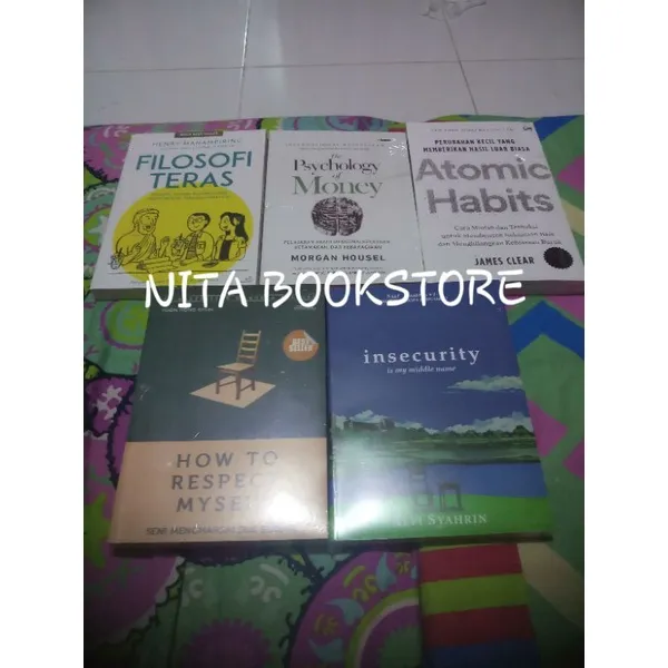 1 Paket 5 Buku Motivasi Best Seller The Psychology Of Money Filosofi