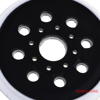 DONGLIONG แผ่นรองตะขอและห่วงขนาด5นิ้ว125มม. แผ่นขัดสำหรับ Bosch GEX 125-1 AE