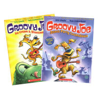 Original English picture book groovy Joe 2 volumes nursery rhyme humor Picture Book Co sale ice cream and Dinosaurs / Dance Party countdown