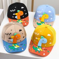 HOT❃ஐ  Cartoon Dinosaur Children Baseball Cap Cute Animal Kids Sun Hat Spring Corduroy Outdoor Boys Girls Peaked Caps Bonnet Gorras