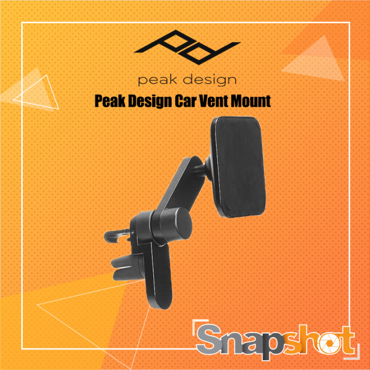 Peak Design Car Vent Mount เมาท์ติดรถยนต์แบบติดตั้งกับช่องแอร์ Lazada