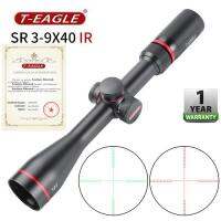 กล้อง กันน้ำ กันกระแทก ไฟเส้นเล็ง 2 สี T-EAGLE SR 3-9x40 IR SCOPE