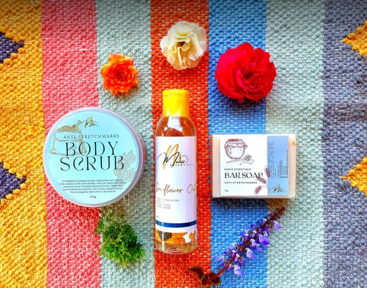 100 SUNFLOWER OIL + ANTI STRETCH MARKS COMBO SET / FIRMIR SMOOTH SKIN