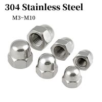 Acorn Cap Nut M3 M4 M5 M6 M8 M10 304 Stainless Steel Decorative Cover Dome Cap Nuts DIN1587