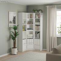 ตู้หนังสือ ตู้ชั้นหนังสือ บิวอินเข้ามุม 95x28x202 เซนติเมตร Bookcase built in corner combination 95x28x202 cm