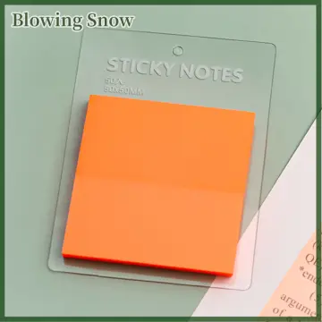 Cheap 50Sheets Transparent Sticky Notes Waterproof Colorful Clear
