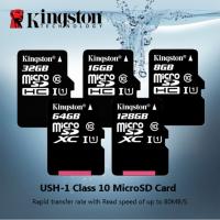 การ์ด Micro SD COD + FREEGIFT Kingston Class 10,การ์ดความจำ MicroSDHC 16GB 32GB สำหรับกล้อง/โทรศัพท์