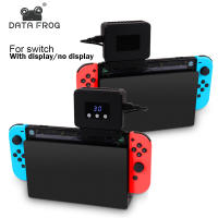 Data Frog Radiator Base With Cooling Fan For Nintendo Switch Console Cooler Heat Sink With LED Display for NS Switch Accessories