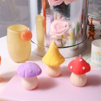 Boowan Nicole Candle Silicone Mold DIY Mushroom Mold for Candles Mould Handmade Candle Making Supplies Home Decor