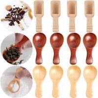 20/10pcs Mini Wooden Salt Spoons Tea Coffee Scoops Seasoning Candy Spices Bath Salt Spoons Milk Powder Scoop Kitchen Accessories