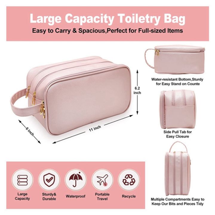 water-resistant-toiletry-bag-for-women-travel-essentials-travel-makeup-bag-eco-leather-cosmetic-makeup-organizer