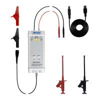 Micsig DP10013ออสซิลโลสโคป1300V 100MHz ความต่างศักย์ไฟฟ้าสูงชุดตรวจสอบเวลาเพิ่ม3.5ns 50X/อัตราการลดทอน500X