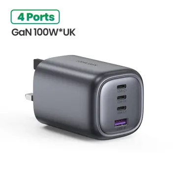 UGREEN Nexode 100W USB C Charger 4 Ports with GaN II Tech Compatible with  MacBook Pro Air iPad Pro Air Mini iPhone 14 Pro Max 13 Galaxy S23 Ultra  Plus