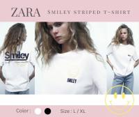 ใหม่!! (พึ่งเข้า Shop) เสื้อยืด Zara (Smiley) สีขาว ดำ มีหลาย Size