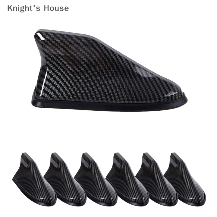 knights-house-เสาอากาศหูฉลามกันน้ำอเนกประสงค์-เสาอากาศคาร์บอนไฟเบอร์อุปกรณ์ตกแต่งรถกันน้ำ