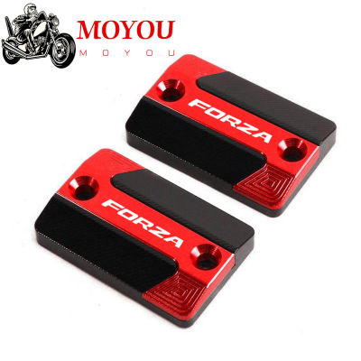 For HONDA FORZA 125 250 300 Motorcycle accessories Front Rear Fluid Reservoir Cover Cylinder Reservoir Brake master Cap